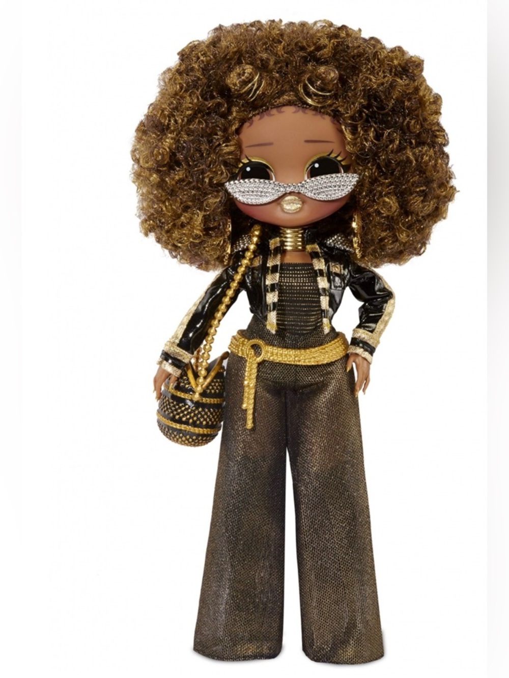 LOL Surprise OMG Royal Bee Glitter Gold & Black Fashion Doll